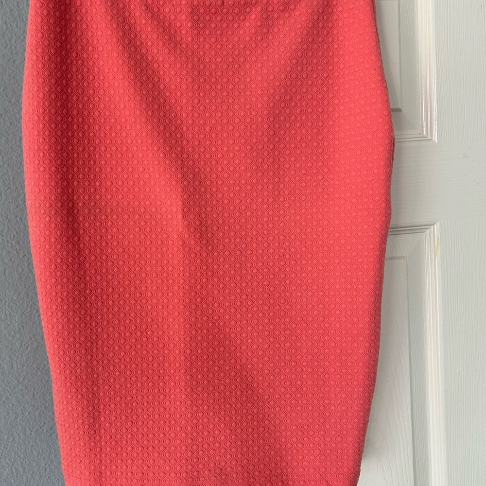 Banana Republic Vibrant Coral Pencil‎ Skirt